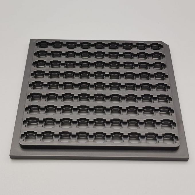 ODM OEM Biodegradable Semiconductor Tray PC ESD ISO Certificate