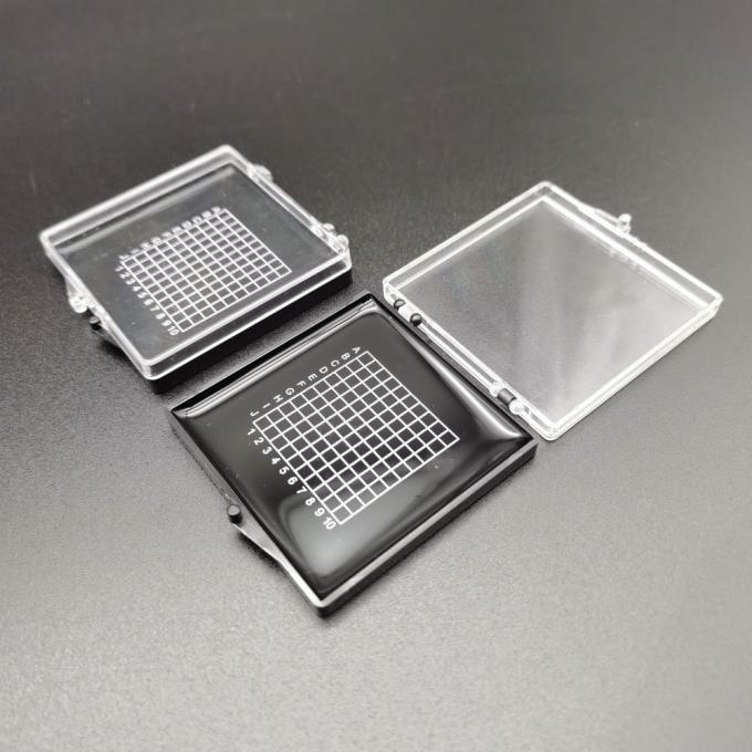 Permanent Antistatic Gel Sticky Box Black Bottom Transparent Color