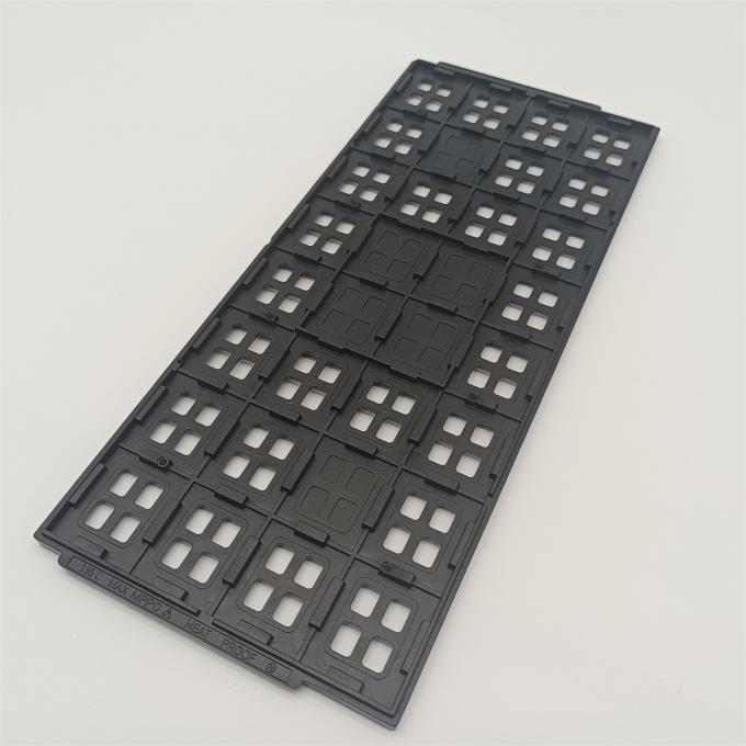 Black Esd Jedec Matrix Trays For Integrated Circuit