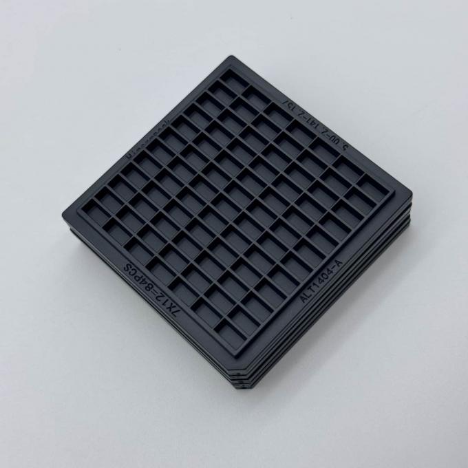 Microchip Tray Stackable Tray For Microchip Storage In Static-Sensitive Environments
