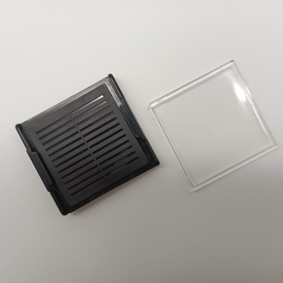 SGS 0.2mm Flatness Waffle Pack Chip Trays For Optical Device Packaging