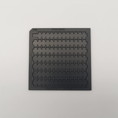 ROHS Black Plastic Waffle Pack Chip Trays For Bare Die