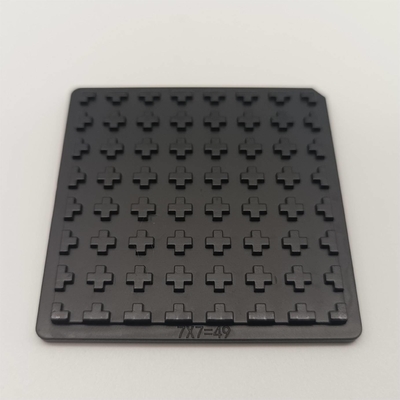 Customized High Temperature PC Chip Tray For Loading IC Chip