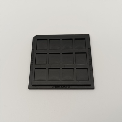 Standard Square Matrix Waffle Pack Chip Tray Match Lid Clip Environmentally Friendly