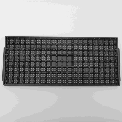 Custom Non Standard Height MPPO Matrix IC Chip Tray Meet ISO 9001