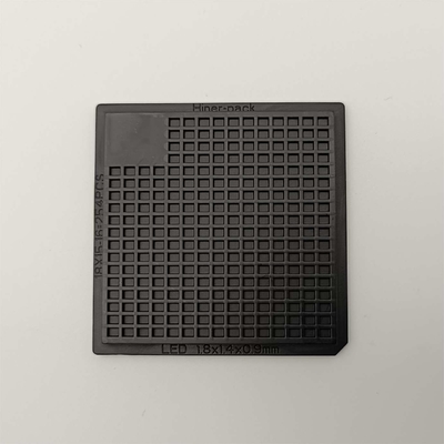 PC Material Waffle Pack Chip Tray Series For LED Chips Packaging Solution