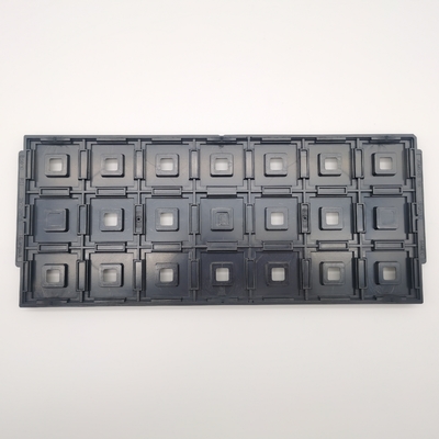 QFP Jedec IC Trays With Tray Weight 120-200g Rectangular Shape