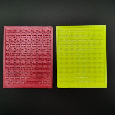 Permanent ESD Transfer Static Colorful Tray 0.4mm Flatness Storing Optical Filters