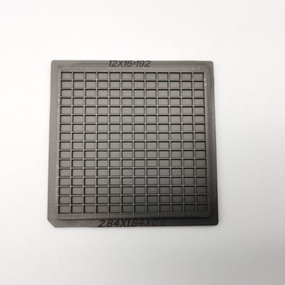 Traditional Black 2Inch Waffle Pack Chip Trays For Electronic Parts