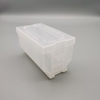 3 Inch Press Type Wafer Shipping Containers Transparent Color Durable