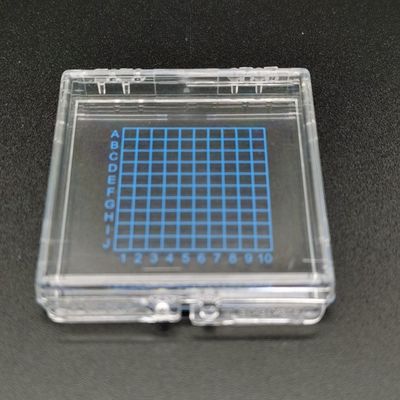 Blue Screen Printing CSP Gel Sticky Box ESD For Capacitance Parts