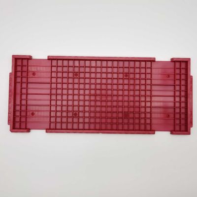ABS Standard Red Jedec IC Tray Cover Anti Static ESD Trays