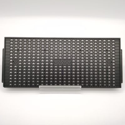 Waterproof Black MPPO ESD Component Tray 7.62mm Thick For BGA IC Devices