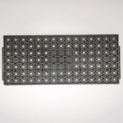 Custom Black Jedec Tray Anti Static Components Matrix Trays