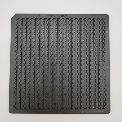 PC Waffle Pack Chip Trays For Optoelectronics Industry Loaded