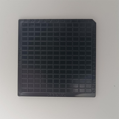 Buy Black Dustproof 2 Inch Waffle Pack Chip Tray For IC Storage online manufacture