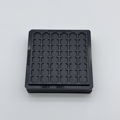 Good price PC Small Cavity Tray For Safe Transport Of Semiconductor Bare Dies online