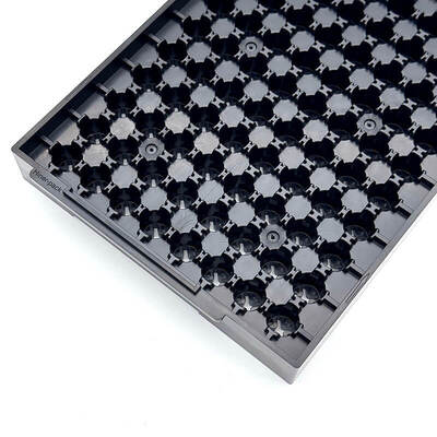 Buy JEDEC-Compliant IC Tray with Precision Pockets for QFN BGA QFP online manufacture