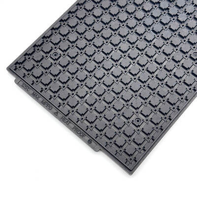 Buy 180°C High Temp JEDEC Tray with ESD Protection for Semiconductor IC Packaging online manufacture