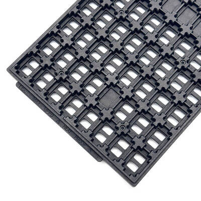 Buy BGA CSP JEDEC IC Tray with V-Groove Protection, High Precision Cavity, and ESD-Safe MPPO Material online manufacture