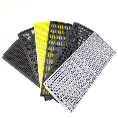 Quality Regular Size Colorful Antistatic Shipping Trays Thermostable For IC Component factory