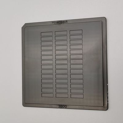 Good price 4 Inch ESD Electronic Plastic Shipping Trays PPO Material ROHS Approved online