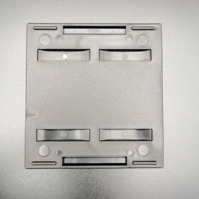 Buy 4 Inch Black Push Pull Waffle Pack Lids Clips Antistatic Recyclable online manufacture