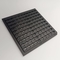 ESD Black ABS 4 Inch Chip Tray For Electronic Parts 0.3mm Flatness