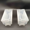 Transparent Rectangle Wafer Carrier Box , 3 Inch Wafer Cassette Box