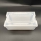 Transparent Rectangle Wafer Carrier Box , 3 Inch Wafer Cassette Box