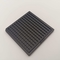Injection Moulding Black Square Waffle Pack Loading IC Chip Tray 168PCS