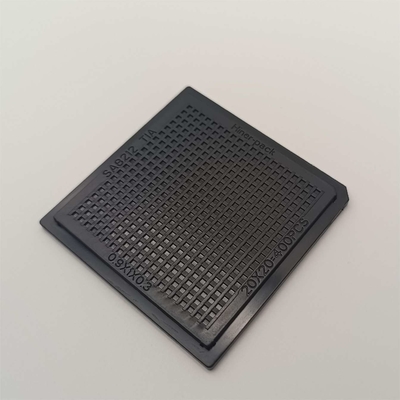 Precision 2 Inch PC Waffle Pack Chip Trays For Electronic Parts