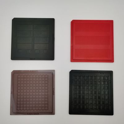 Customized Reusable Waffle Pack Chip Trays MPPO For Wafer Die