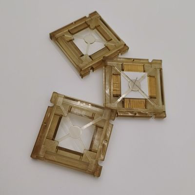 OEM Translucent QFP Packaging Tray Customized Size Chip Carrier