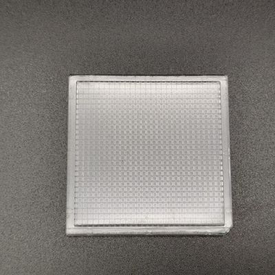 ABS Standard Transparent Waffle Pack Lid Black Color Anti Static Material