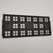 SGS Plastic Black ESD Jedec Matrix Trays For Electronic Products
