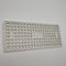 Sorting IC Components Custom Jedec Trays White Color Eco Friendly