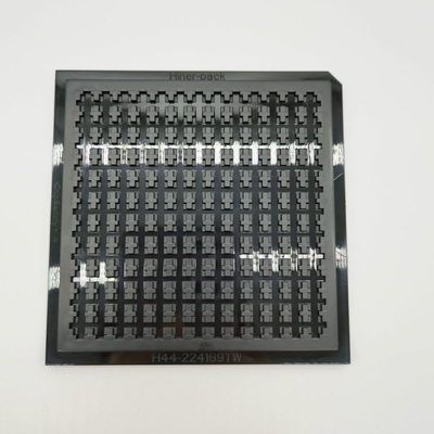 Custom Optoelectronic Chip Waffle Pack Tray Cover Clip PC PP Material