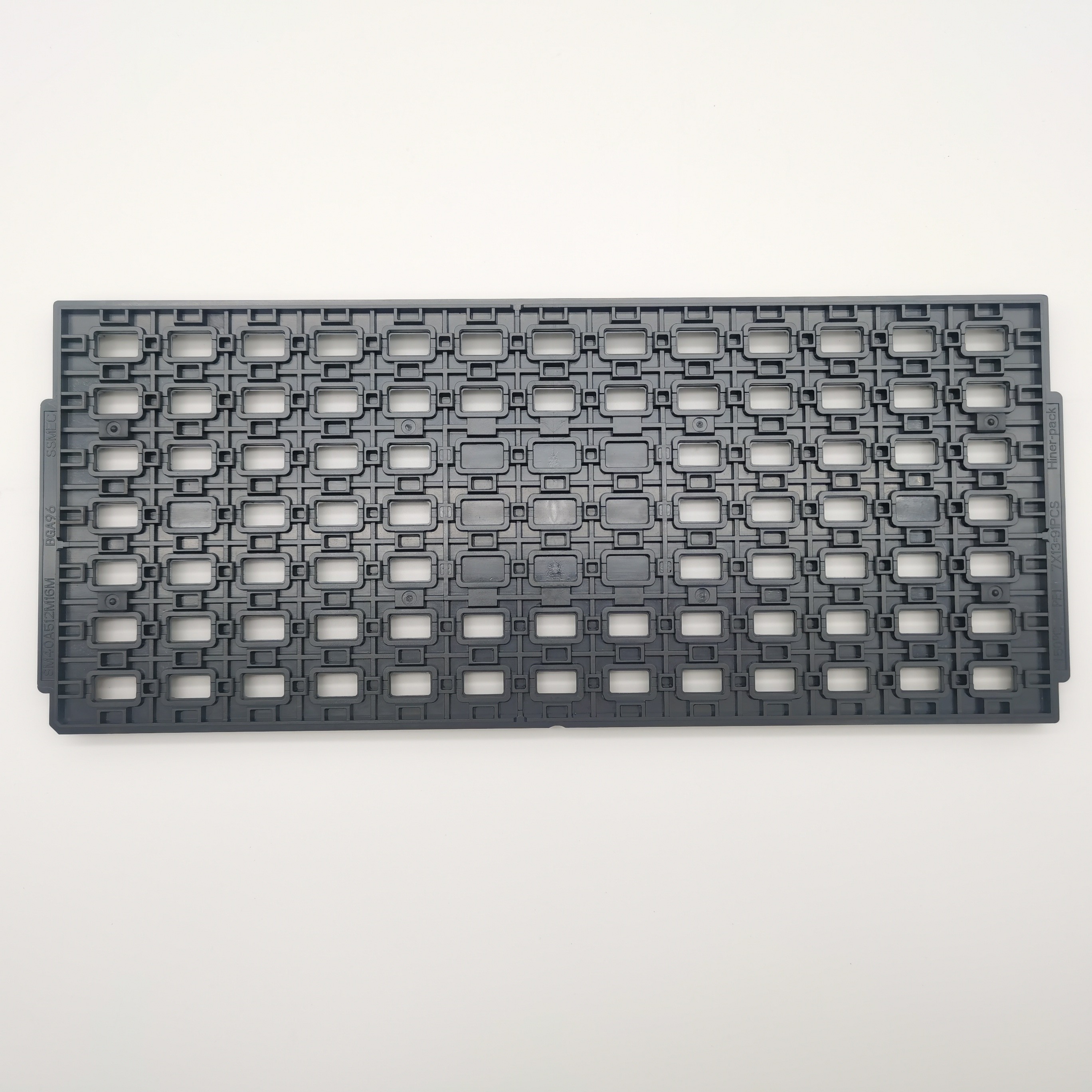 MPPO / PPE / ABS / PEI / IDP JEDEC IC Matrix Trays Rectangular Low ...