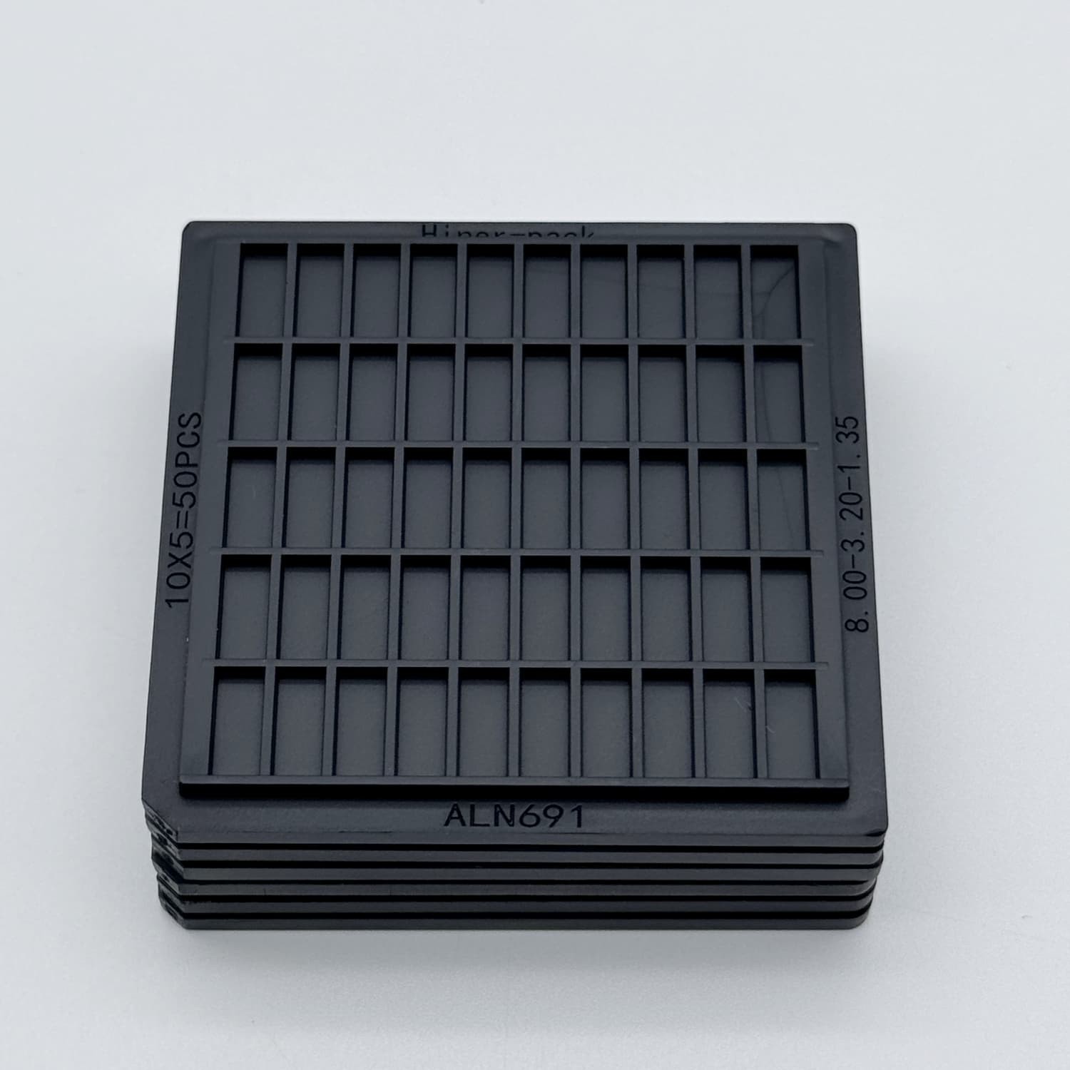PC Small Cavity Tray For Safe Transport Of Semiconductor Bare Dies