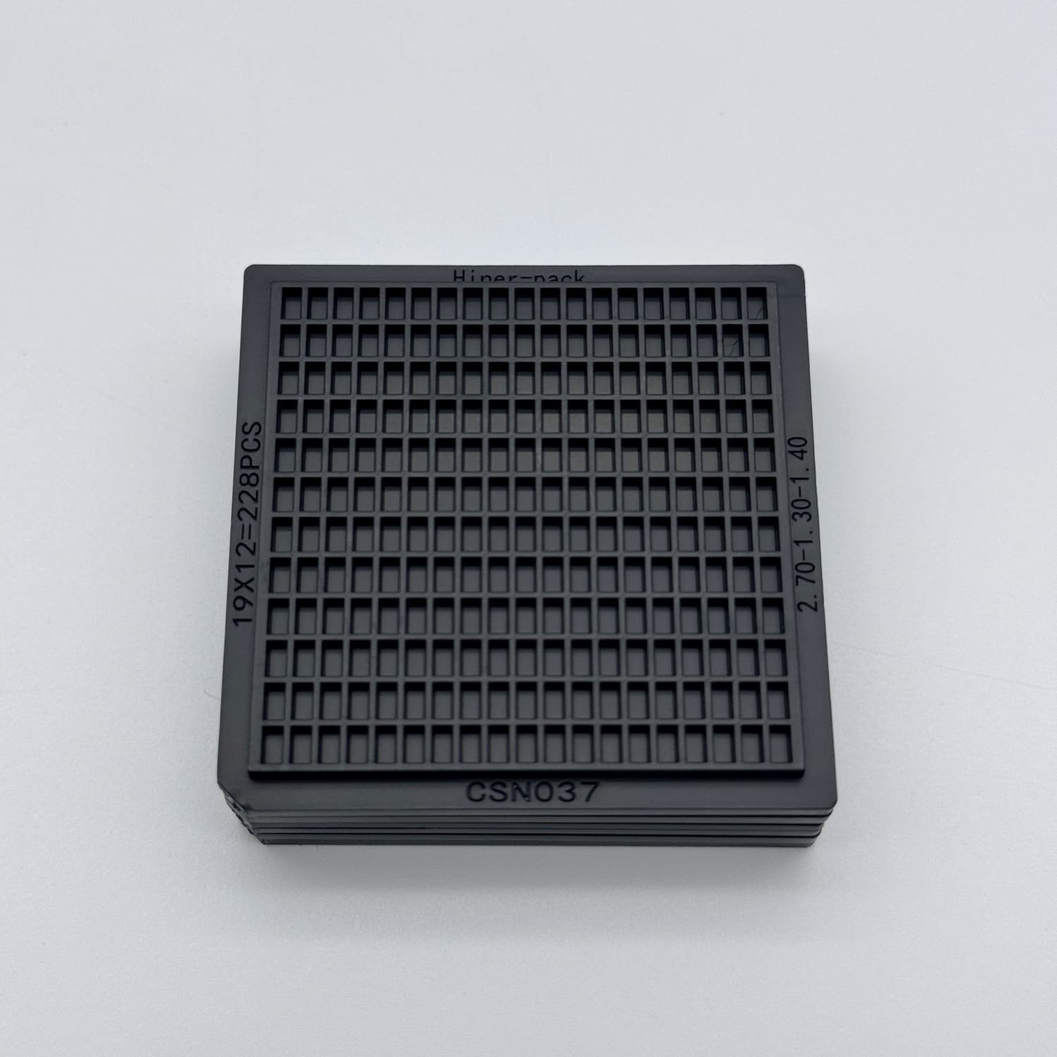 Small Tray For IC Chip Handling Across Packaging And Inspection