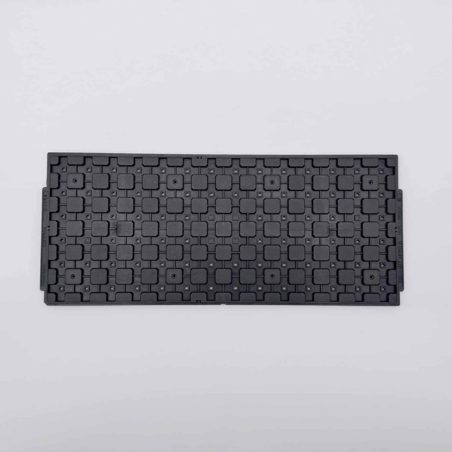 Injection JEDEC Tray With Custom Cavity Design For IC Packaging And ...