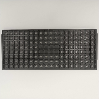 Good price Heat Resistant PES Black Jedec Trays For IC Chip SGS Certified online