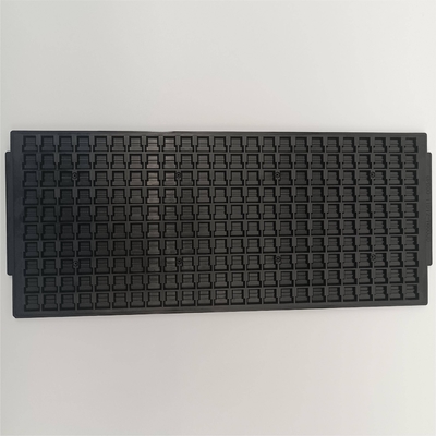 Good price ISO 9001 Plastic Black Matrix Trays Eco Friendly For IC Component online