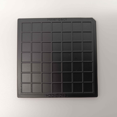 Good price Black ESD 2 Inch Waffle Pack For IC Parts 0.2mm Flatness ROHS online
