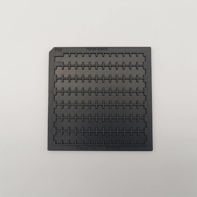 Good price ROHS Black Plastic Waffle Pack Chip Trays For Bare Die online