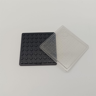Good price 2 Inch PP Transparent Waffle Pack Chip Tray Lid For Transport Storage online