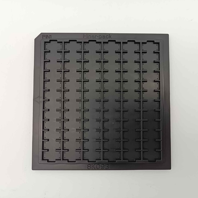 Good price SGS Approved Black Color 4 Inch Waffle Pack For Electronic Parts online