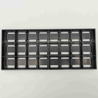 Good price ROHS PC JEDEC Standard Matrix Tray For IC Device 0.76mm Flatness online