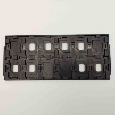 Good price Heat Resistant MPPO Black Matrix Trays For Electronic PCBA Parts online